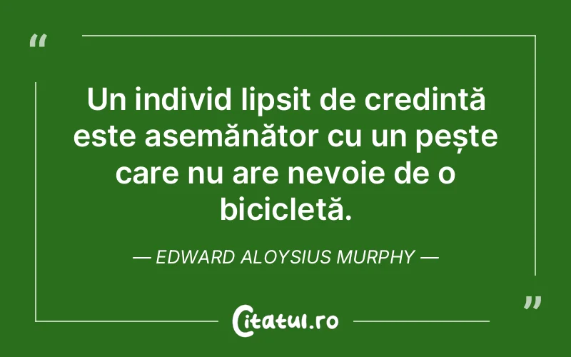 Citat Edward Aloysius Murphy - citate viata
