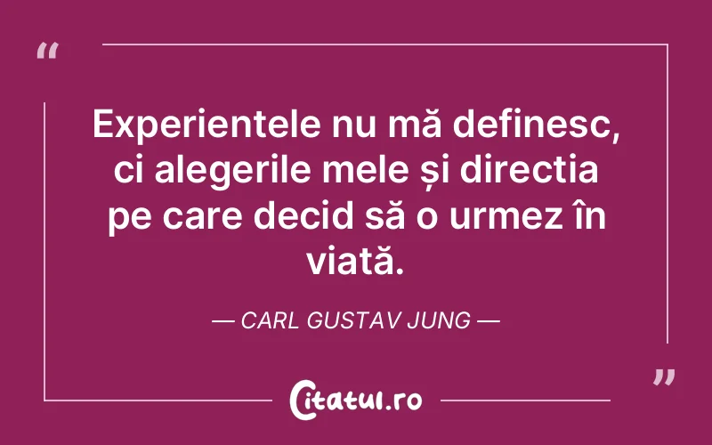 Citat Carl Gustav Jung - citate viata