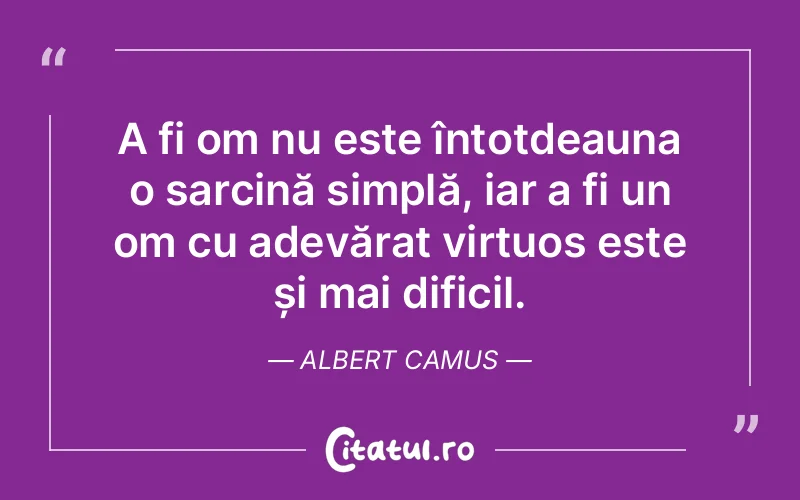 Citat Albert Camus - citate viata