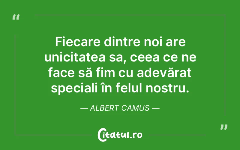 Citat Albert Camus - citate viata