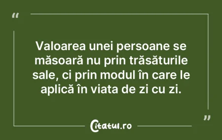 Când cineva se simte superior, pentru a...
