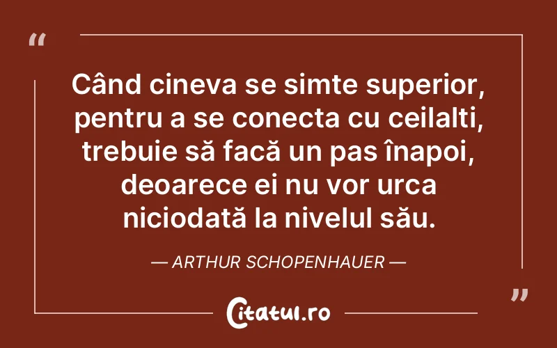 Citat Arthur Schopenhauer - citate viata
