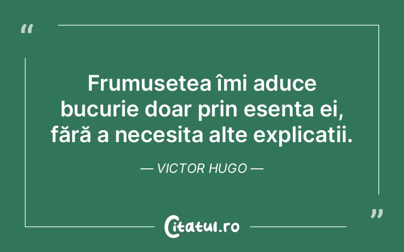 Citat Victor Hugo - citate viata