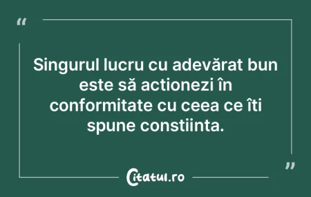 Viitorul nu poate oferi sens acțiunilor... Viitorul nu poate oferi sens acțiunilor...