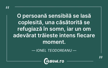 Un cinic este un om care atunci cand ved...