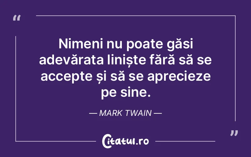 Citat Mark Twain - citate viata