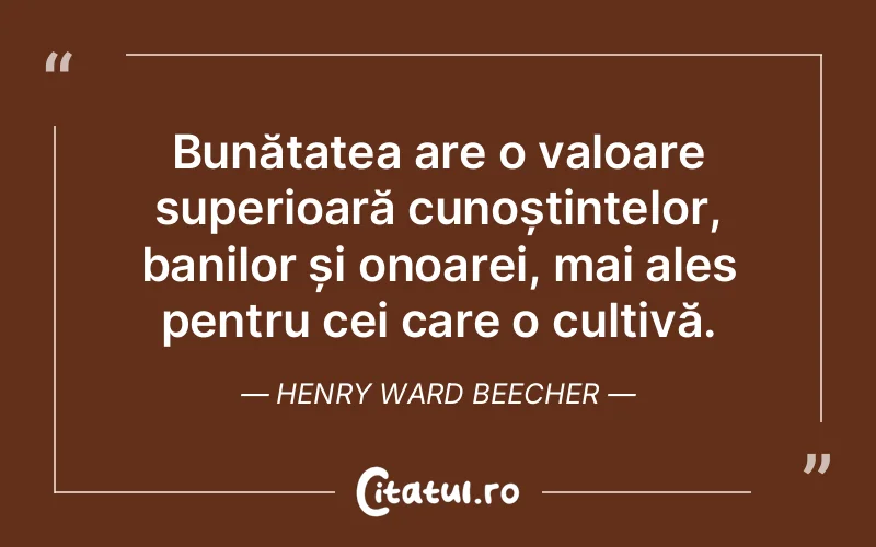 Citat Henry Ward Beecher - citate viata
