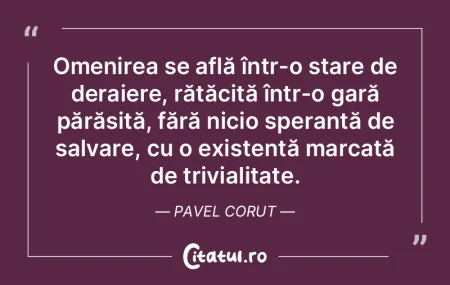 Pământul e darnic. Dăruie fiinţei no...