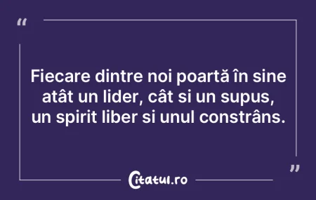 Nu mă consider stăpân pe emoțiile me...