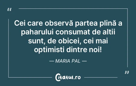 Am învățat că cei care nu au slăbic...