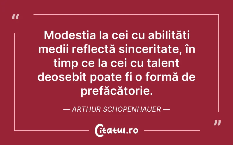 Citat Arthur Schopenhauer - citate viata