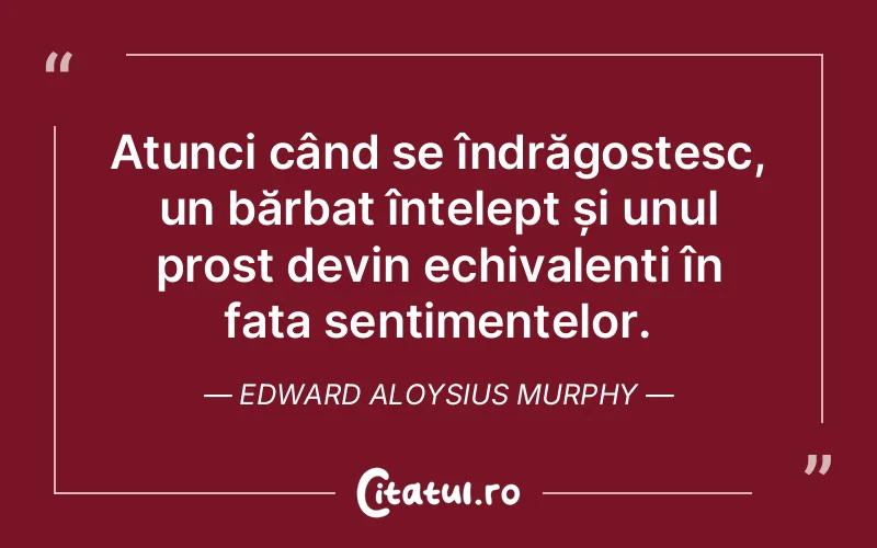 Citat Edward Aloysius Murphy - citate viata