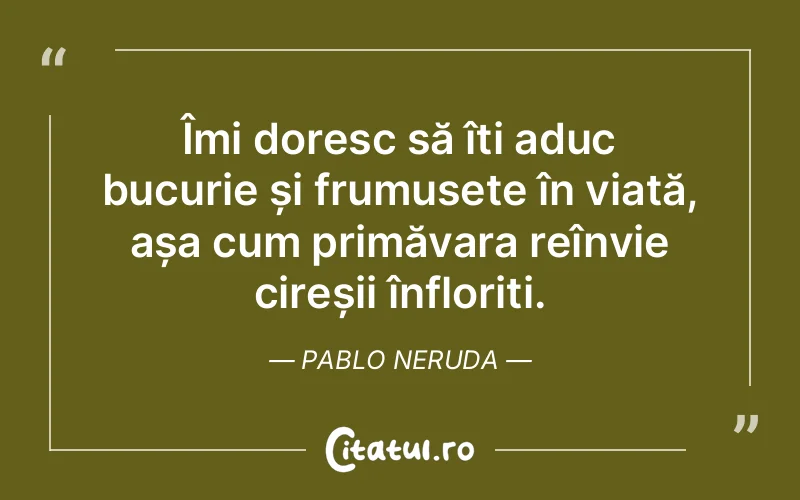 Citat Pablo Neruda - citate viata