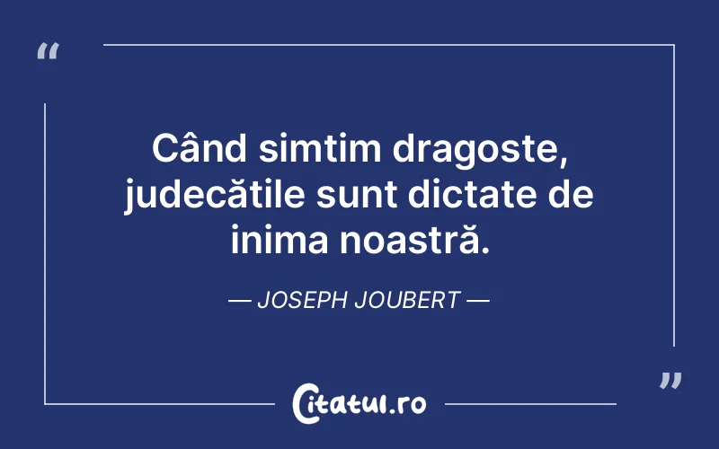 Citat Joseph Joubert - citate viata