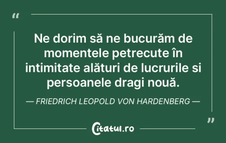 Dragostea ar trebui să ne însoțească...
