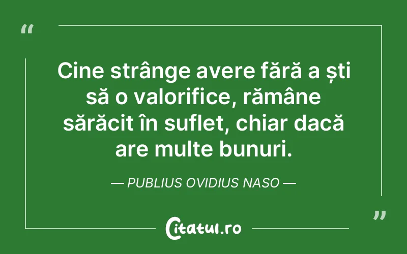 Citat Publius Ovidius Naso - citate viata