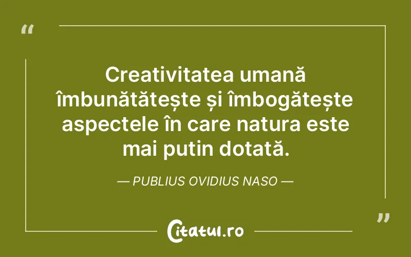 Citat Publius Ovidius Naso - citate viata