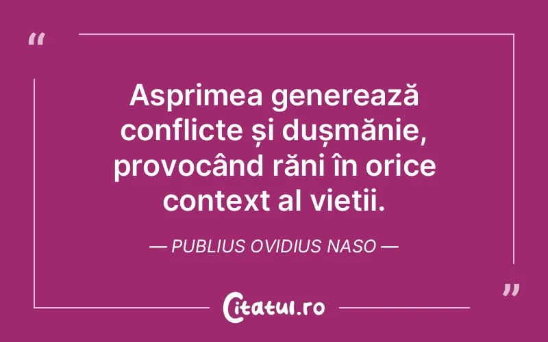 Citat Publius Ovidius Naso - citate viata