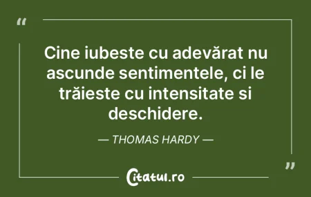 Când iubirea te cuprinde, absența pers...