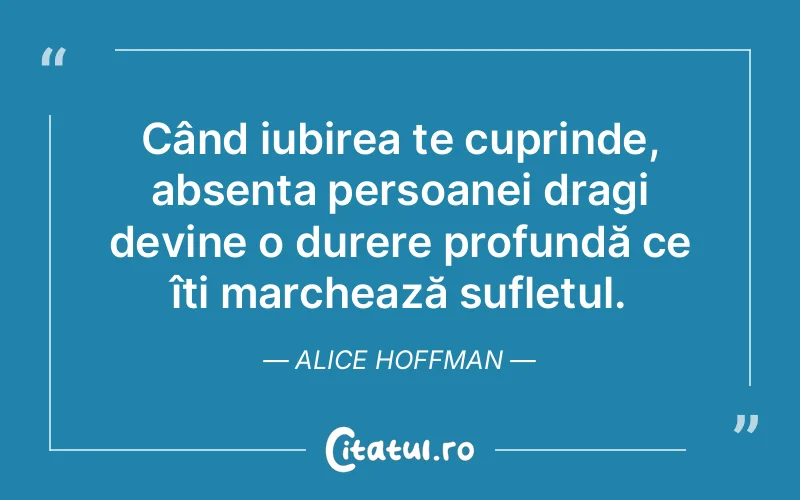 Citat Alice Hoffman - citate viata