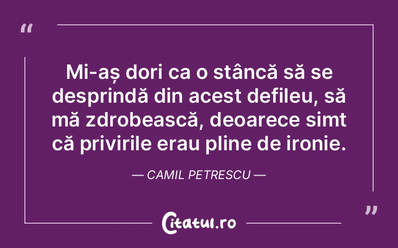 Citat Camil Petrescu - citate viata