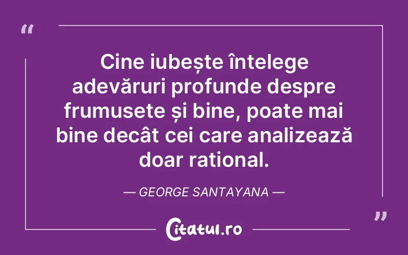 Citat George Santayana - citate viata