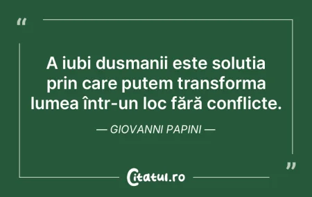 Rareori suntem capabili să iubim un mar...