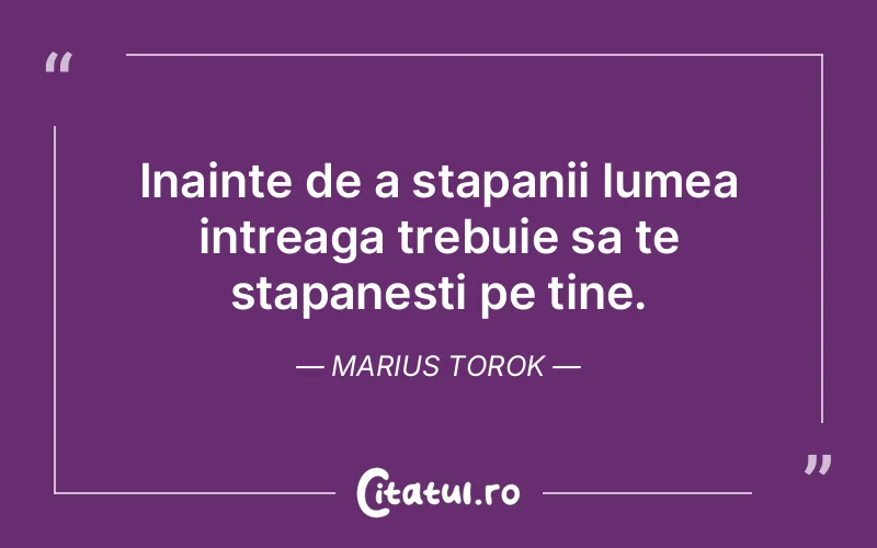 Citat Marius Torok - citate viata