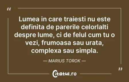 Lumea nu este făcută pentru popoarele ... Lumea nu este făcută pentru popoarele ...