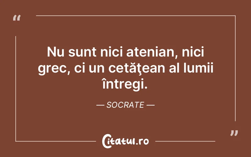 Citat Socrate - citate viata