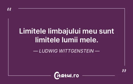 Patriotismul nu înseamnă ura împotriv...