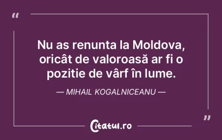 Norocul e prea puțin și lumea prea mul...