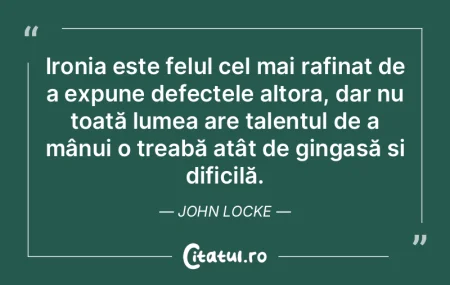 Trăim într-o lume a excepționalului, ...