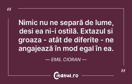 Poate fi tot ce este mai bun in lume, da...