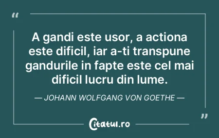 Atat de inradacinata e in noi ideea meri...