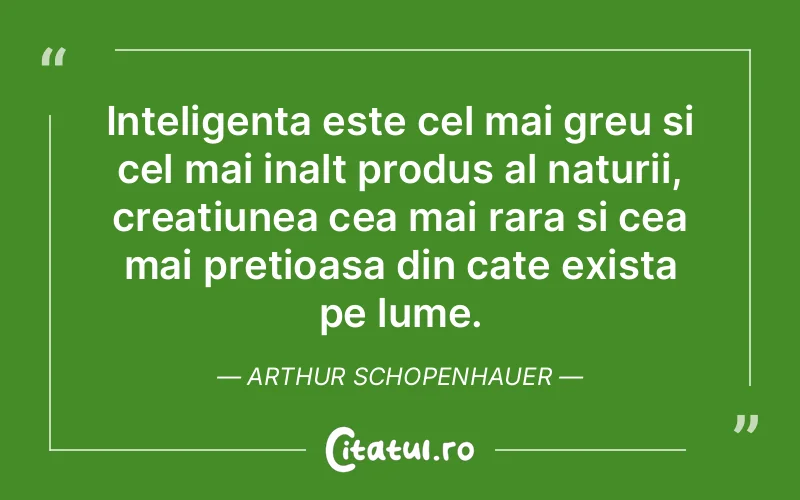 Citat Arthur Schopenhauer - citate viata