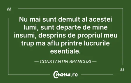 Singurătatea, chiar izolarea de lume, u... Singurătatea, chiar izolarea de lume, u...
