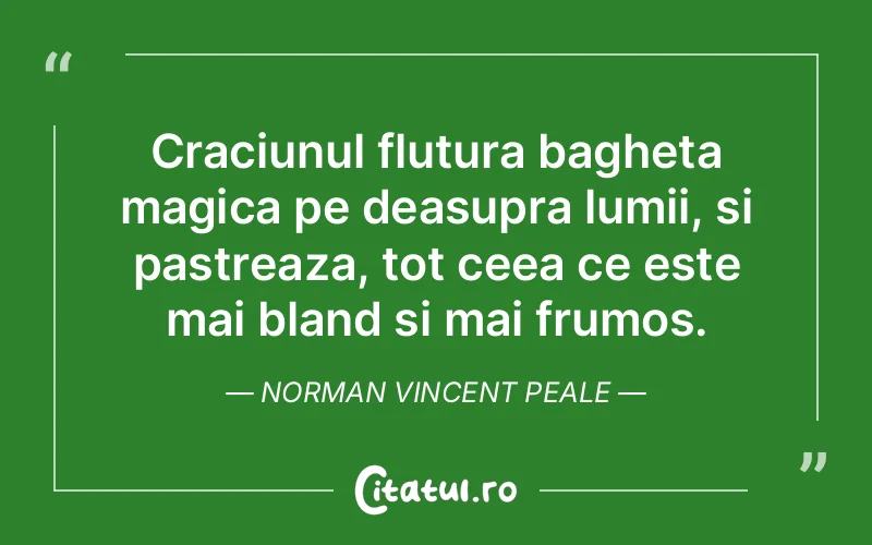 Citat Norman Vincent Peale - citate viata