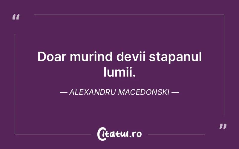 Citat Alexandru Macedonski - citate viata