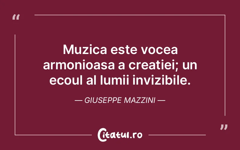 Citat Giuseppe Mazzini - citate viata