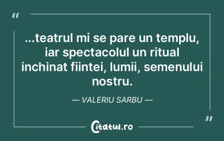 Nu am tara pentru care sa lupt; tara mea...