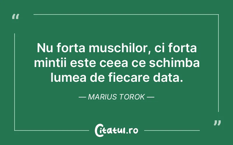 Citat Marius Torok - citate viata