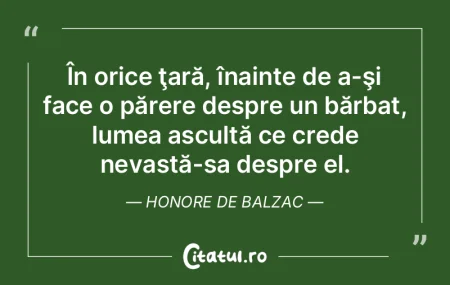 Un sentiment - ce este dacă nu lumea î...