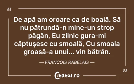 Arta noastră e de a fi orbiţi de lumea... Arta noastră e de a fi orbiţi de lumea...