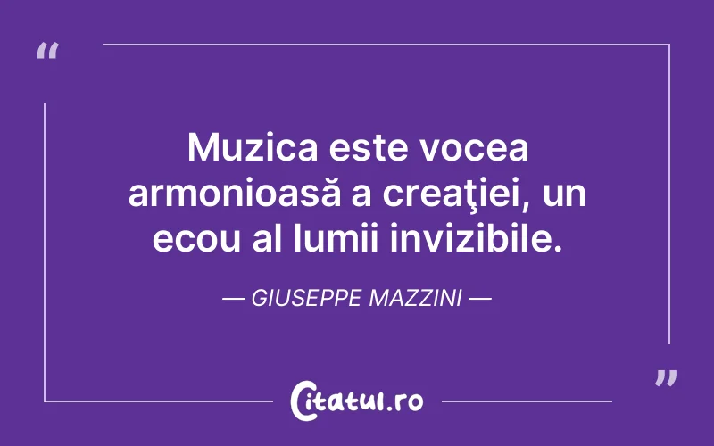 Citat Giuseppe Mazzini - citate viata