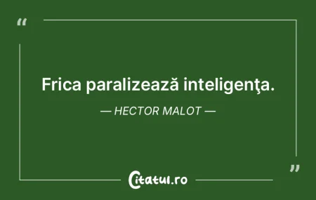 Totul în lume se termină din întâmpl...