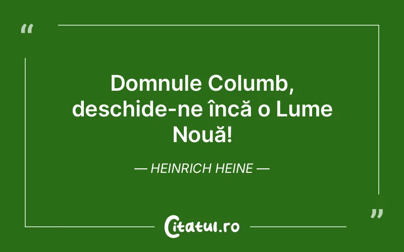 Citat Heinrich Heine - citate viata