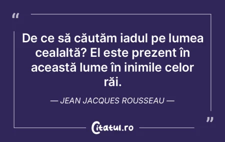 În lumea asta nu există nimic imuabil;... În lumea asta nu există nimic imuabil;...