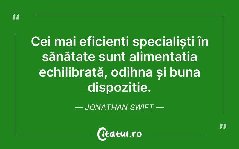 Citat Jonathan Swift - citate viata