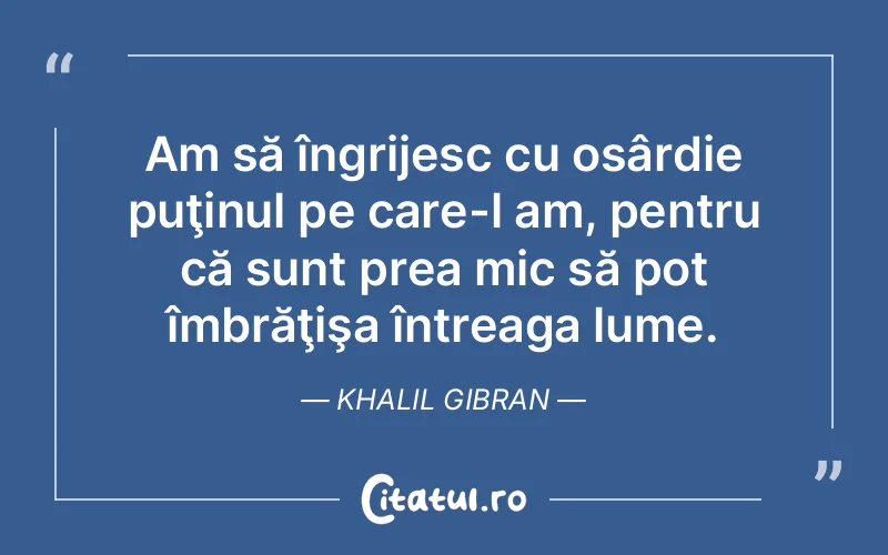 Citat Khalil Gibran - citate viata